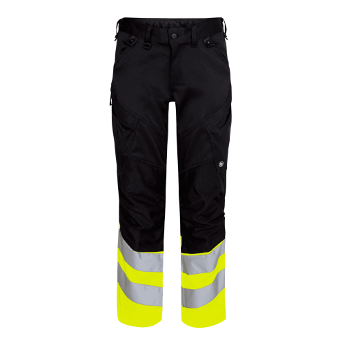 Spodnie do pasa ENGEL Safety-czarny/hivis żółty