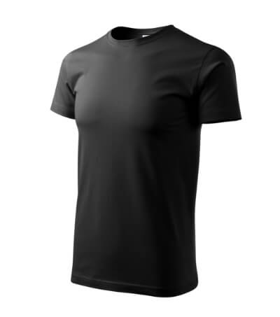 Koszulka Heavy New unisex-czarny
