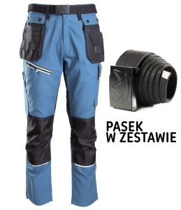 Spodnie do pasa SEVEN KINGS PRO-niebieski-czarny