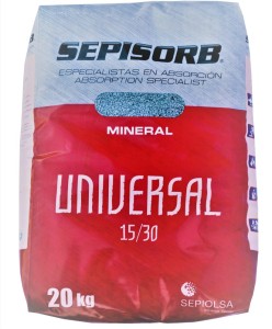 Sorbent uniwersalny SEPISORB 15/30 granulat worek 20 kg