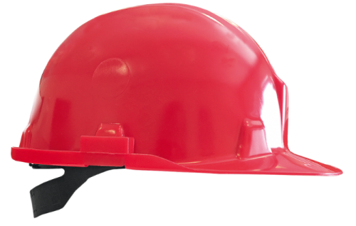 Kask czerwony