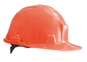 Kask pomarańczowy