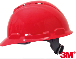 Hełm ochronny H-700. 3M-KAS-H700N czerwony