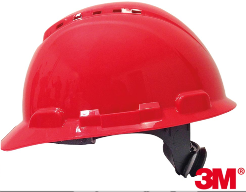 Hełm ochronny H-700. 3M-KAS-H700N czerwony