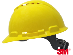 Hełm ochronny H-700. 3M-KAS-H700N żółty