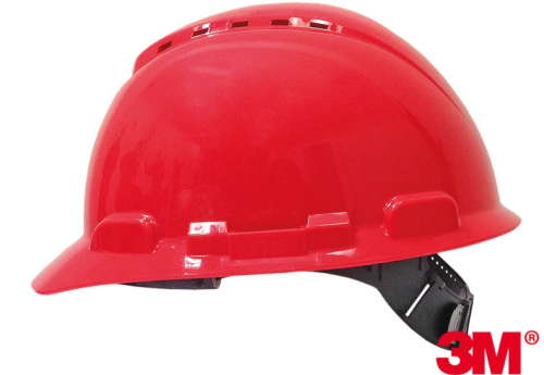 Hełm ochronny H-700. 3M-KAS-H700C czerwony