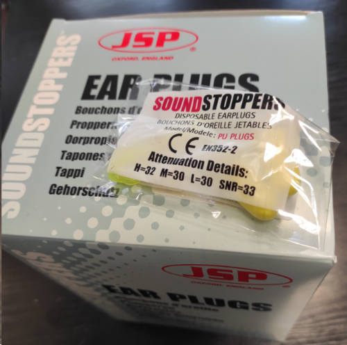 Zatyczki stopery JSP EAR PLUGS opakowanie 100szt