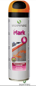 Fluorescencyjna farba geodezyjna FAS MARK 500 ml pomarańczowa