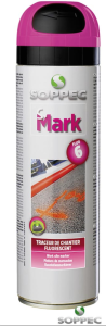 Fluorescencyjna farba geodezyjna FAS MARK 500 ml różowa