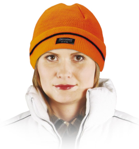 Czapka TURIA Odblaskowa, 3M Thinsulate, CZBAW-THINSUL pomarańczowa