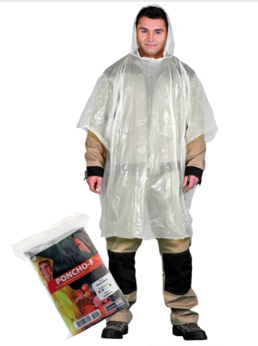 PELERYNA PONCHO PONCHO-F_T transparentny