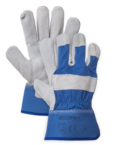 Rękawice Hand Flex 1066 dwoina całodłonicowa z mankietem