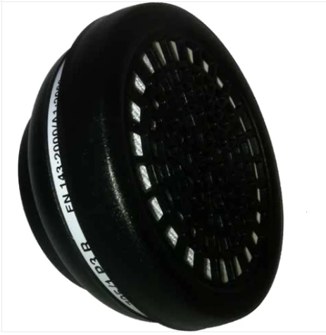 Filtr Climax 725 P3 jest przeznaczony do użytku z maską 731-Slub 731-Roraz maskami ze standardowym złączem DIN EN 148/1 ( gwint RD40 1/7')