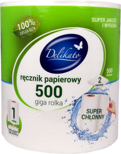 Ręczniki Papierowe DELIKATO DELIKATO-REC500