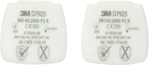 Filtr Przeciwpyłowy 3M 3M-FI-CLICK-P2-W