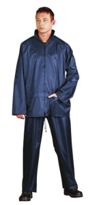 Komplet przeciwdeszczowy NYLON KPL granat