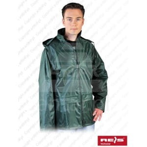 Kurtka przeciwdeszczowa NYLON zielona