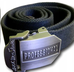 Pasek do spodni Professional czarny