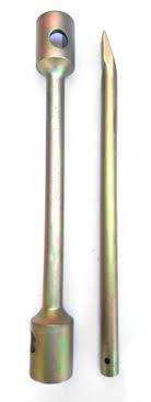 GMP klucz do kół 27x33mm, typ prosty,l=395mm