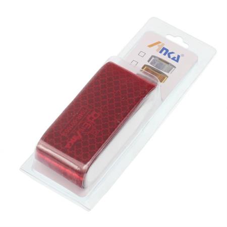 Taśma odblaskowa odcinek 4MB CZERWONA III GENERACJA