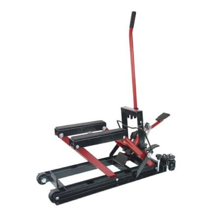 PODNOŚNIK SERWISOWY ATV 680kg Hmin=135mm, Hmax=385mm, 790x360mm