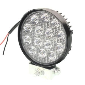 Lampa robocza ledowa okrągła, 14 LED 12-80V, FI 112mm, GRUBOŚĆ 47mm