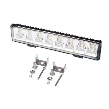 Lampa robocza ledowa SZEROKA 48 LED 144W W 3 RZĘDACH, SEGMENTY, 12-80V, 48X3W, 280mm x 60mm x 40mm