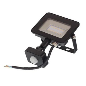 Naświetlacz LED 230V,  10W, BARWA CIEPŁA Z FOTOKOMÓRKĄ, SMD2835