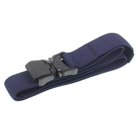 Pasek do spodni NAVY BLUE, POLIESTER, ALUMINIOWA KLAMRA