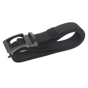 Pasek do spodni czarny nylon