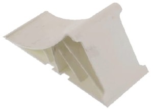 GMP klin pod koła l=225mm plastikowy
