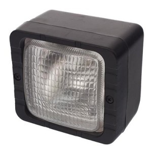Lampa robocza prostokątna PLASTIKOWA ŻARÓWKA, 12V, 55W, H3