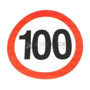 GMP nalepka (naklejka) limit prędk.- 100km/h