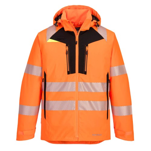 Portwest DX461 Zimowa kurtka ostrzegawcza DX4 pomarańczowy