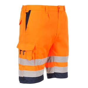 Portwest E043 Spodenki ostrzegawcze granatowo-pomarańczowy