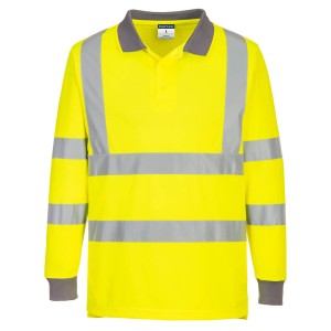 Portwest EC11 Polówka ostrzegawcza Eco (6 szt) żółty