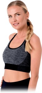 Biustonosz sportowy.- 70% n SPORTS-BRA SB szaro-czarny