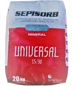 Sorbent uniwersalny SEPISORB 15/30 granulat worek 20 kg