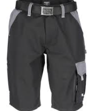 Kramp krótkie spodenki Original czarno-szare KW102231089