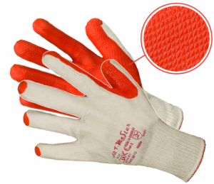 Rękawice  brukarskie RGSP / OX-ORANGINA extra grip (RECOREX) 10
