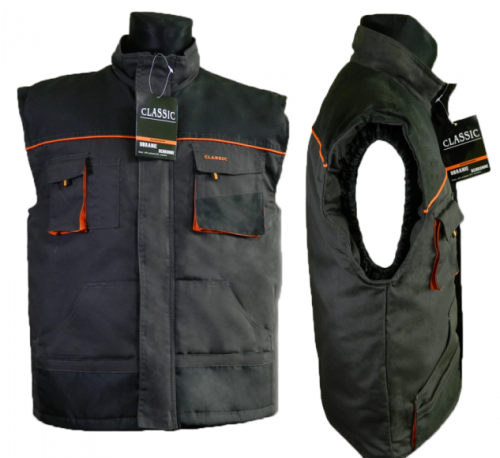 Bezrękawnik ocieplany CLASSIC M-XXXL