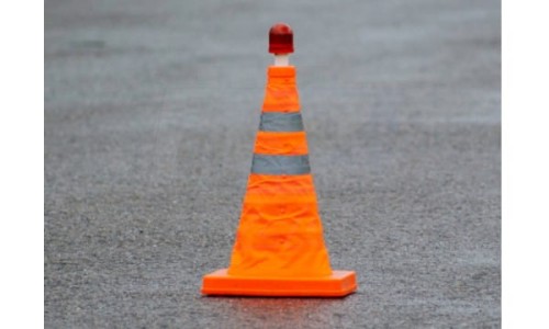 GMP pachołek składany z diodą ostrzegawczą