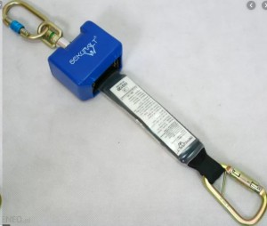 Urządzenie samohamowne + amortyzator Sekuralt TIGER 2,5 m taśma 083029 (ROLEX)
