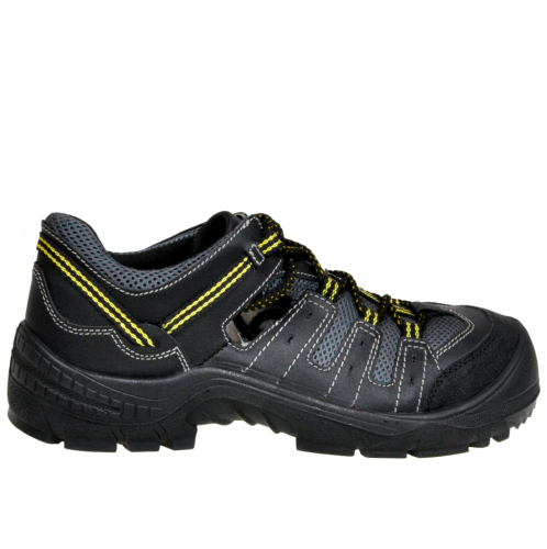 Sandały 1108/1P S1 czarne Fagum Stomil