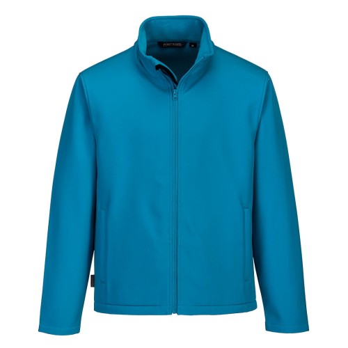 Portwest TK20 Softshell męski dwuwarstwowy Print & Promo niebieski