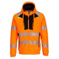 Portwest DX477OBR Bluza ostrzegawcza DX4 ze stójką zapinana na zamek orange/black