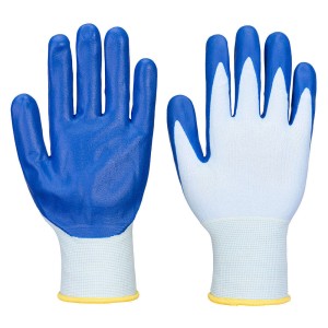 Portwest AP71B4R Rękawica nitrylowa FD Grip 15 niebieski