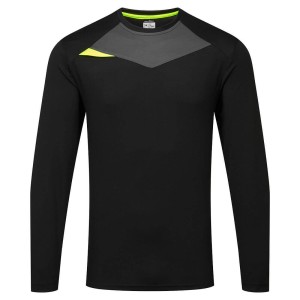 Portwest DX415BKR T-Shirt z długimi rękawami DX4 czarny
