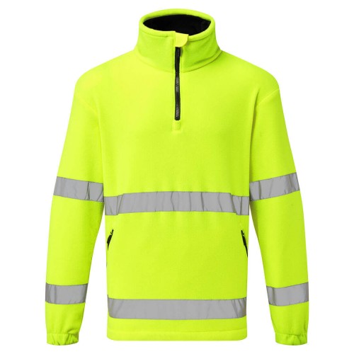 Portwest F302YER Polar ostrzegawczy z zamkiem 1/2 żółty
