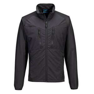 Portwest DX480ABR Bluza DX4 zapinana na zamek all black